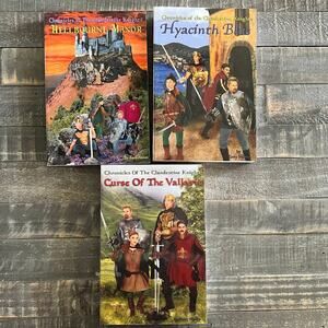 3 Book Lot Chronicles Of The Clandestine Knights: By Tony‎ Nunes Fantasy Books